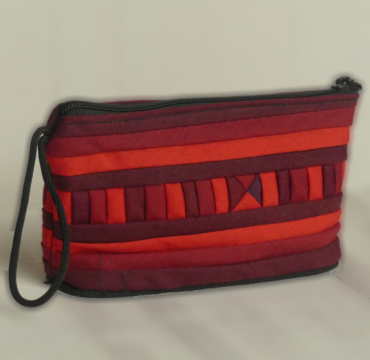 Pochette fait main - grand format | rouge