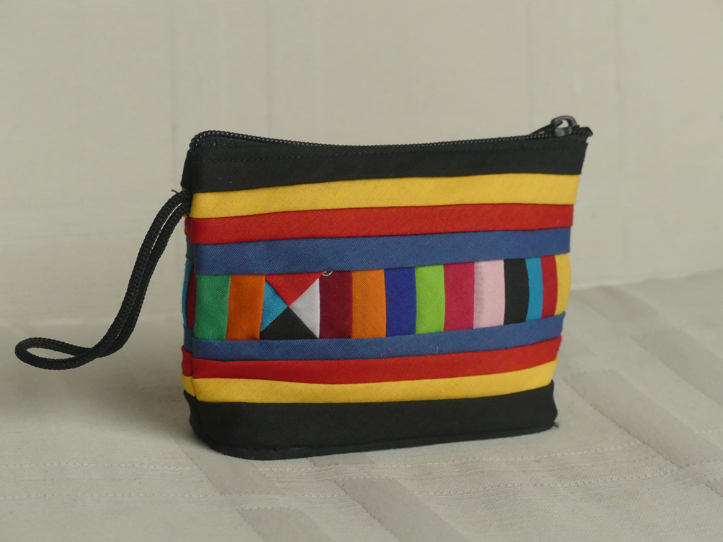 Pochette fait main - petit format | noire